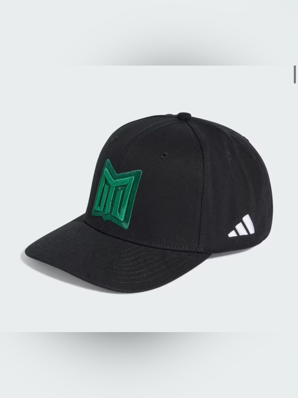 Adidas Mexico Football Men’s SnapBack Hat Soccer Black Cap One Size New